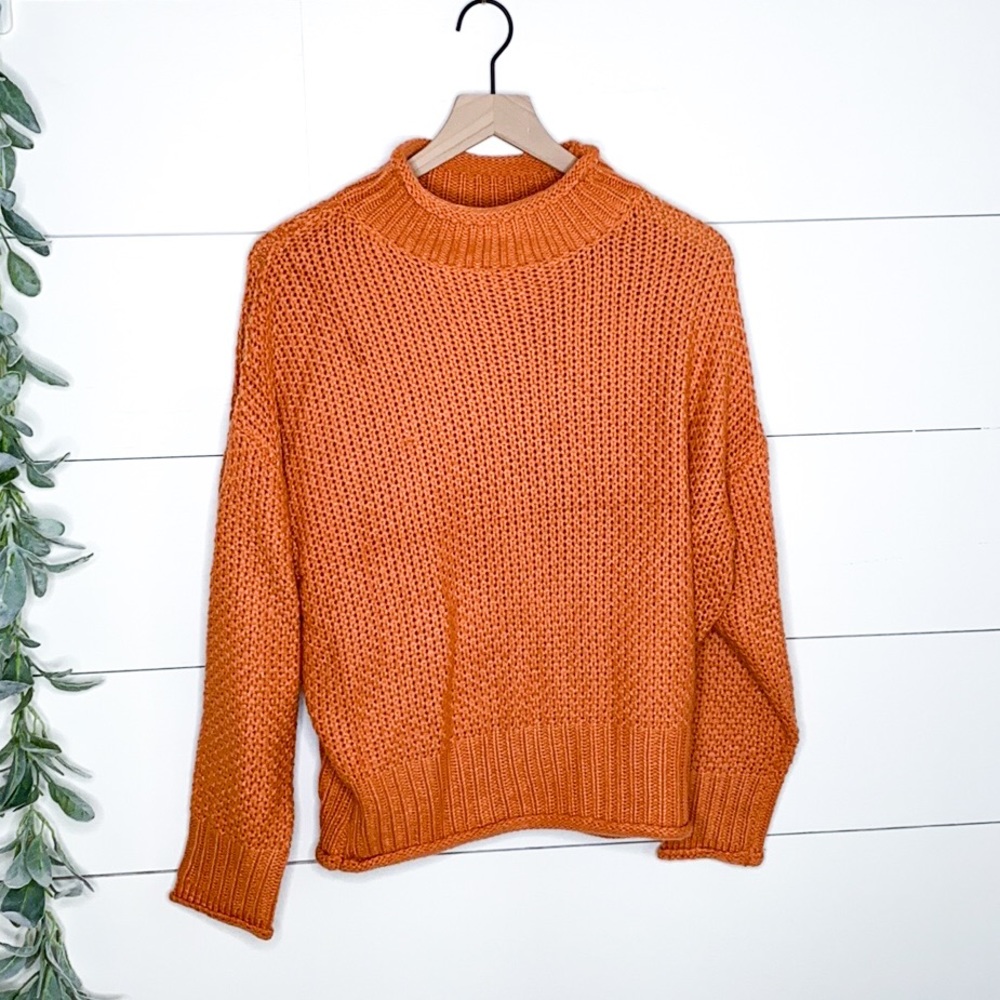 Mint Julep Orange Sweater
